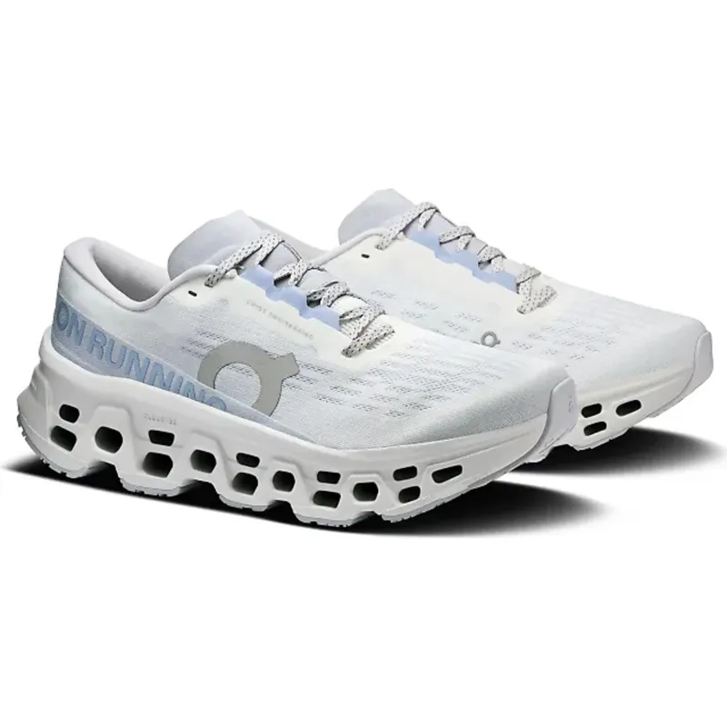 On Women's Cloudmonster 3 White/Frost-2
