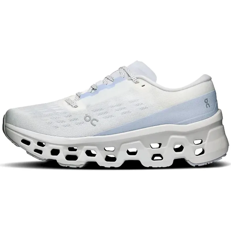 On Women's Cloudmonster 3 White/Frost-1