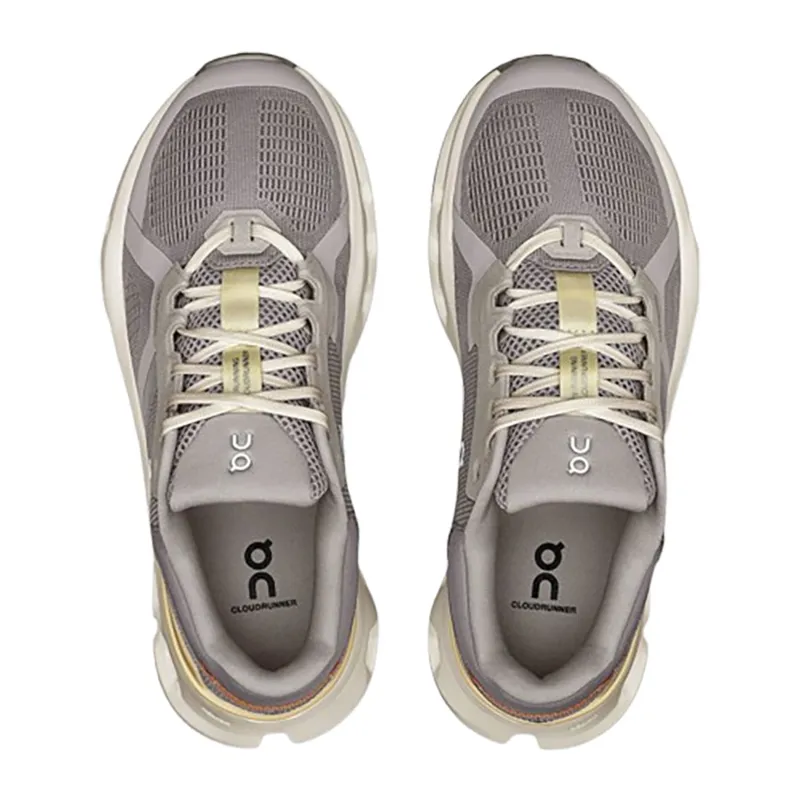 On Women's Cloudrunner 2 Lilac/Ivory-4