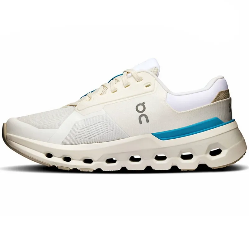 On Women's Cloudrunner 2 White/Horizon-1