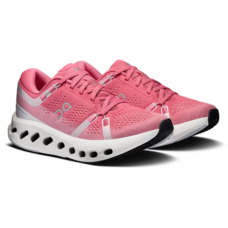 On Women's Cloudsurfer 2 Camellia/Ivory-2