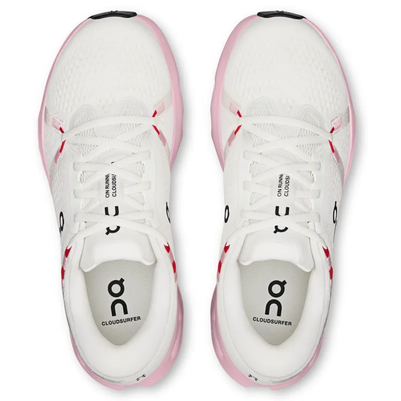 On Women's Cloudsurfer 2 Ivory/Peony-4