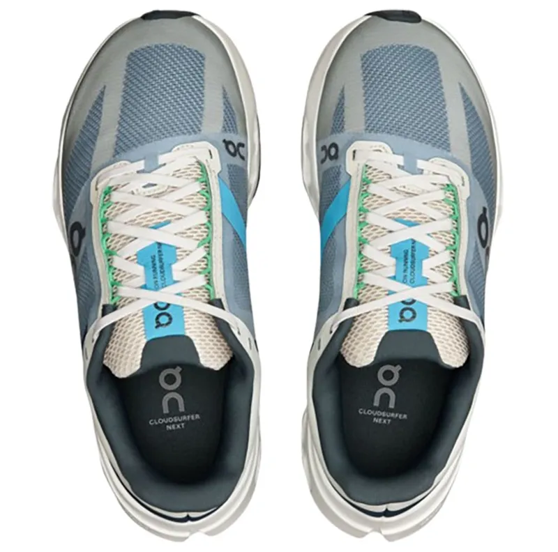 On Women's Cloudsurfer Next Niagara/White-4