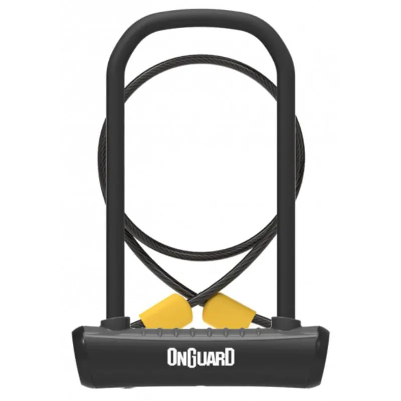 Onguard Neon U-Lock + Cable 115 x 230 x 11 mm Black