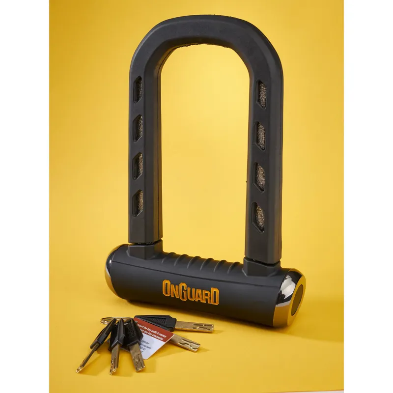 Onguard RockSolid U-Lock Black/Yellow-1