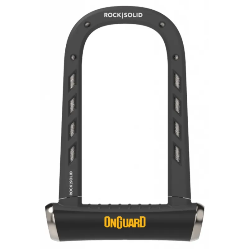 Onguard RockSolid U-Lock Black/Yellow