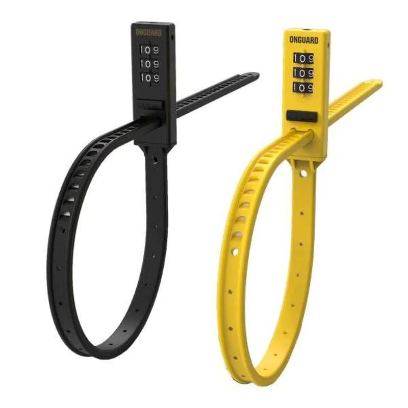 Onguard Zip Locks Twin Pack 8079 Black/Yellow