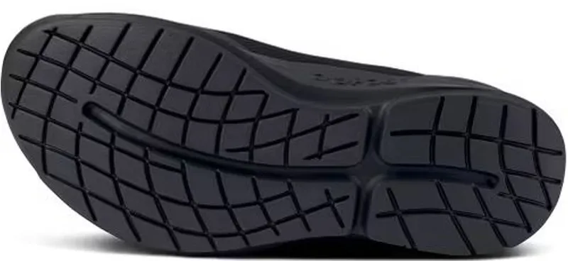 Oofos Men's OOmg Sport Low Shoe Black / Black-1