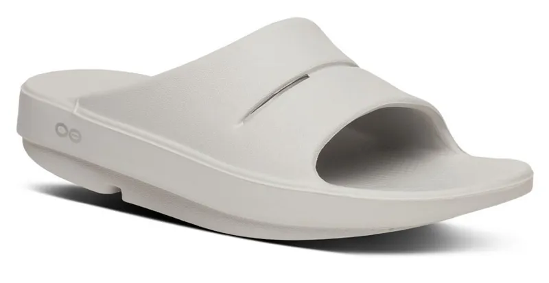 Oofos Ooahh Unisex Slide Sandal Moonstone-2