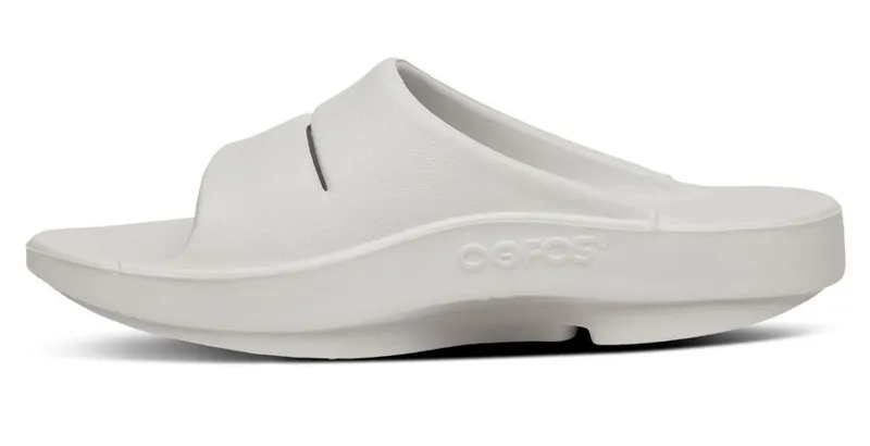 Oofos Ooahh Unisex Slide Sandal Moonstone-1