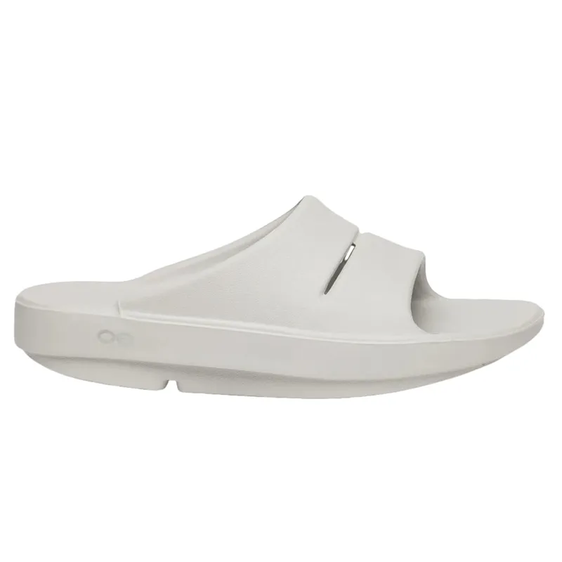 Oofos Ooahh Unisex Slide Sandal Moonstone