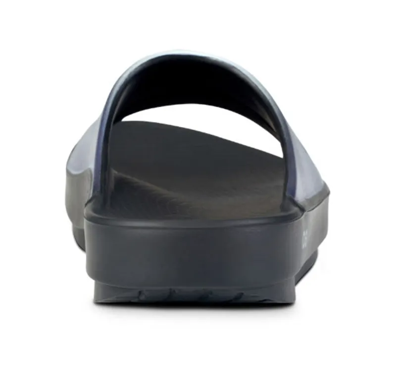 Oofos Women's OOahh Luxe Slide Sandal Frost-4