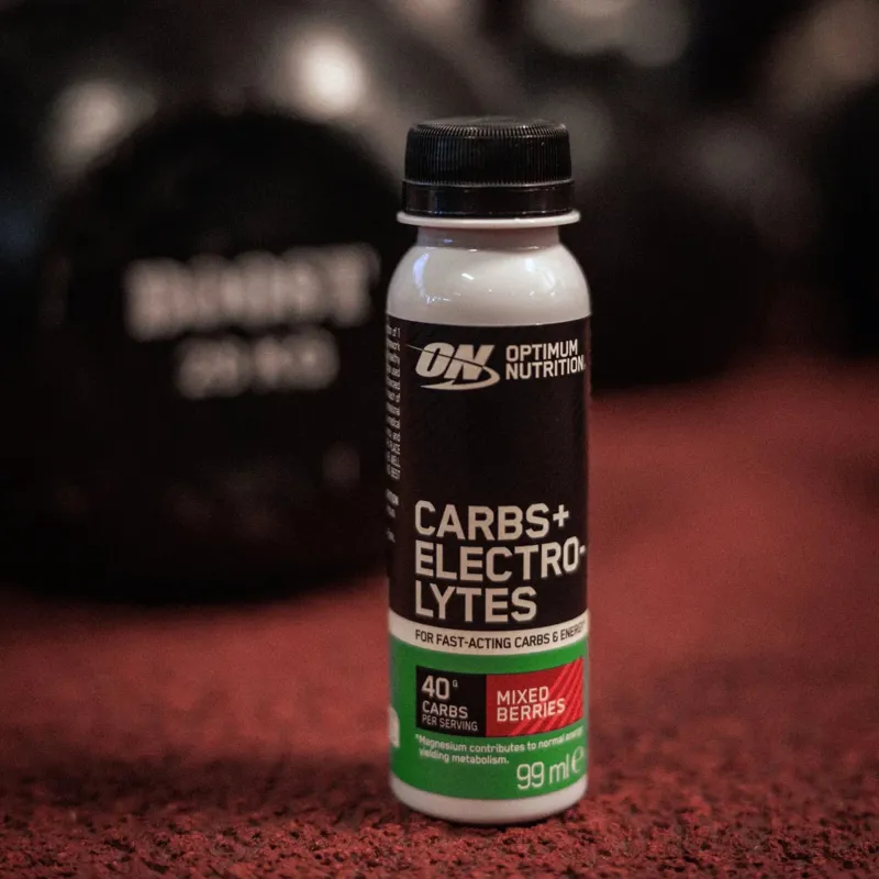 Optimum Nutrition Carbs + Electrolytes Shot Mixed Berries 99ml-2