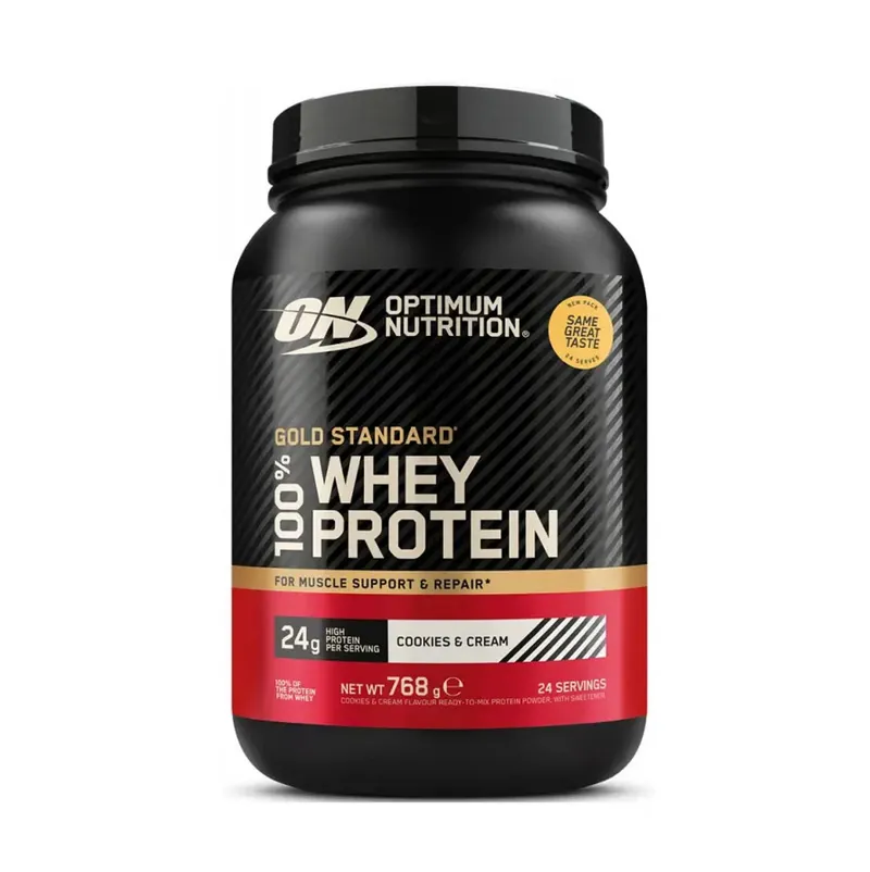 Optimum Nutrition Gold Standard 100 Whey 768g Cookies Cream