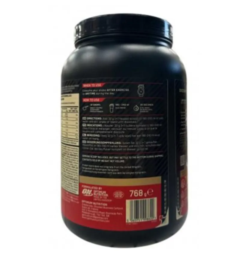 Optimum Nutrition Gold Standard 100 Whey 768g Cookies Cream-2