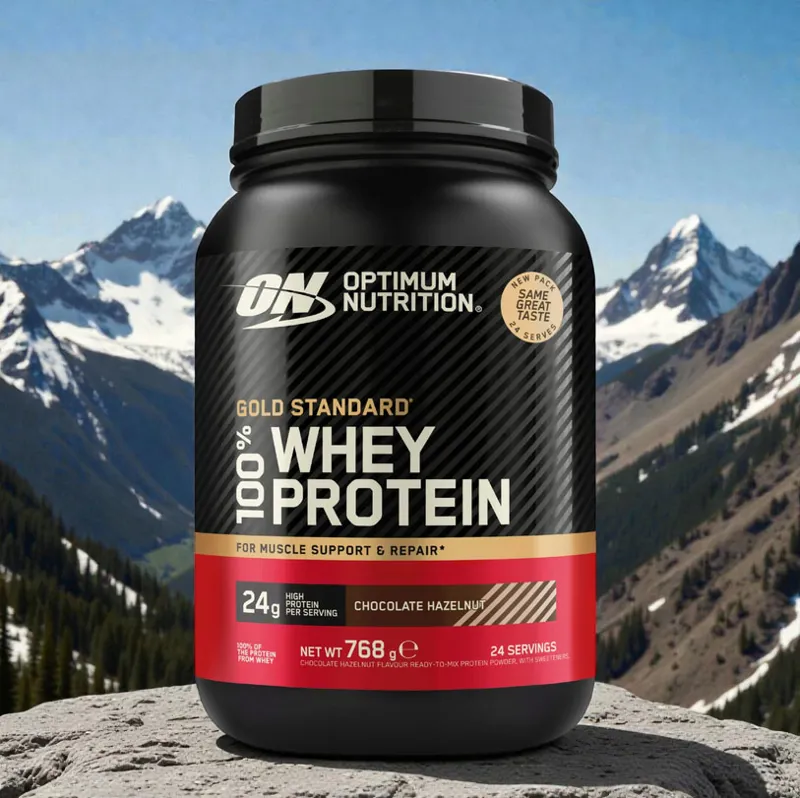 Optimum Nutrition Gold Standard 100% Whey Protein Powder 768g Chocolate Hazelunt-1