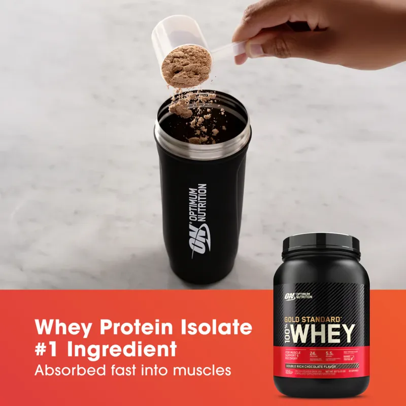 Optimum Nutrition Gold Standard 100% Whey 2.02kg Double Rich Chocolate-6
