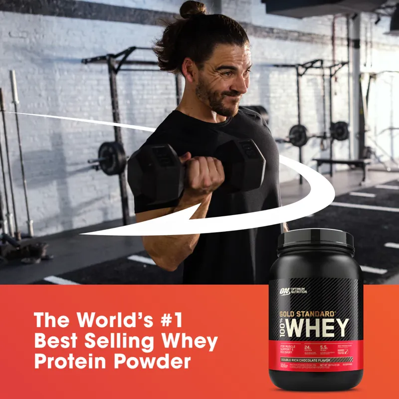 Optimum Nutrition Gold Standard 100% Whey 2.02kg Double Rich Chocolate-3