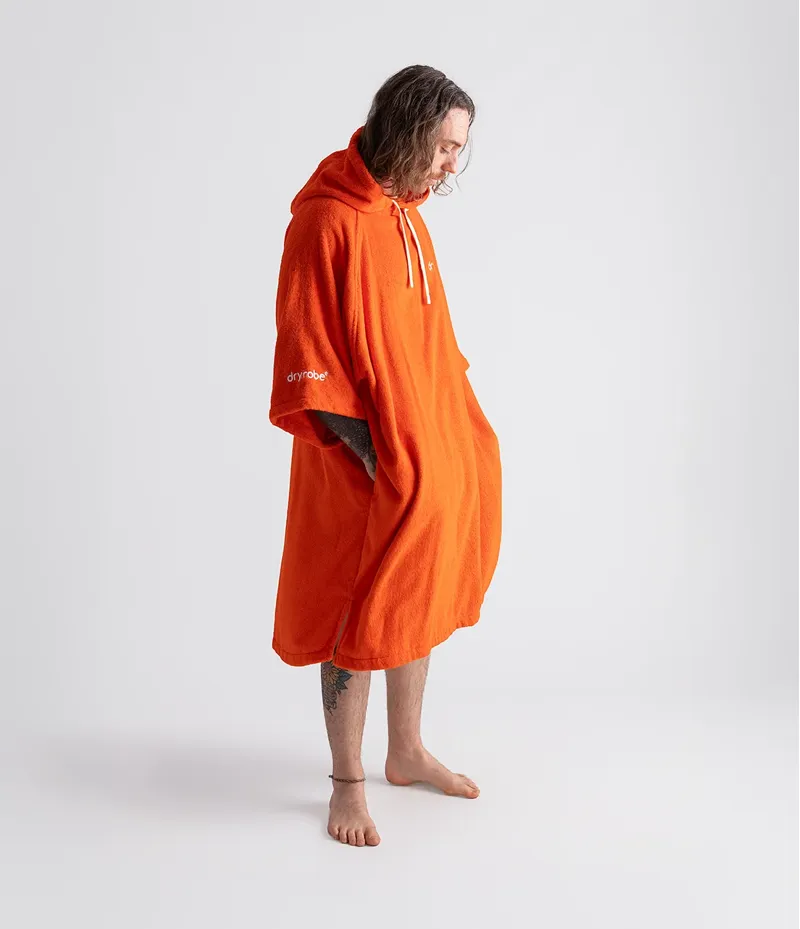 Dryrobe Towel Robe Organic Cotton Orange-3