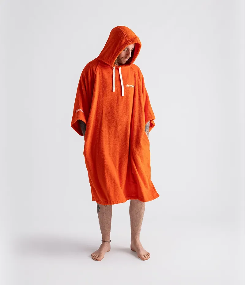 Dryrobe Towel Robe Organic Cotton Orange-4