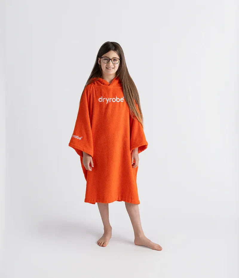 Dryrobe Kids Towel Robe Orange