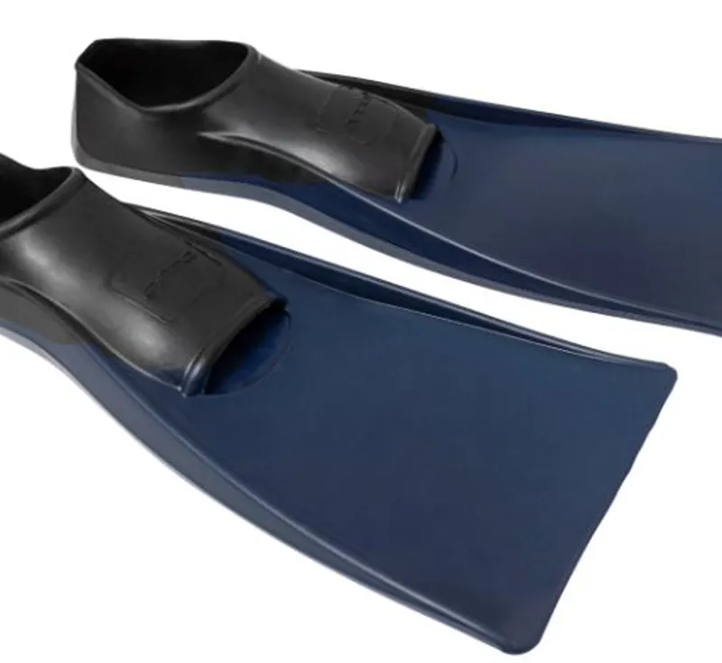 Orca Long Blade Swim Training Fins Black/Blue-3
