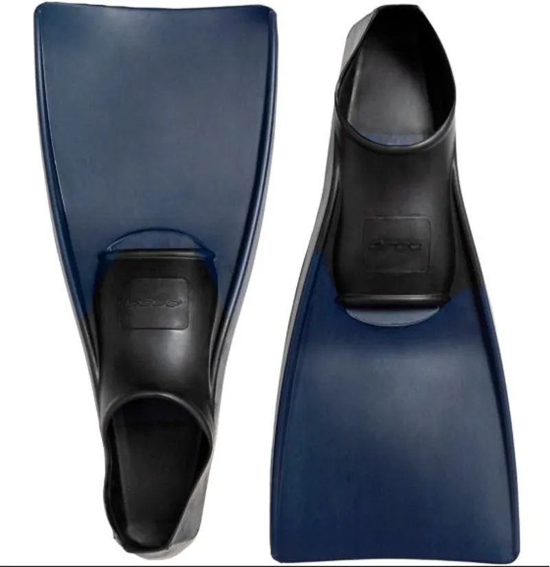 Orca Long Blade Swim Training Fins Black/Blue