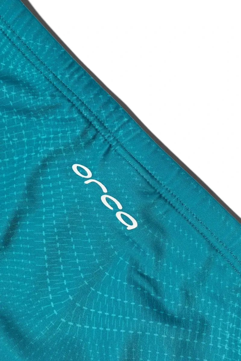 Orca Men's Core Square Leg Swimsuit Green Print-6