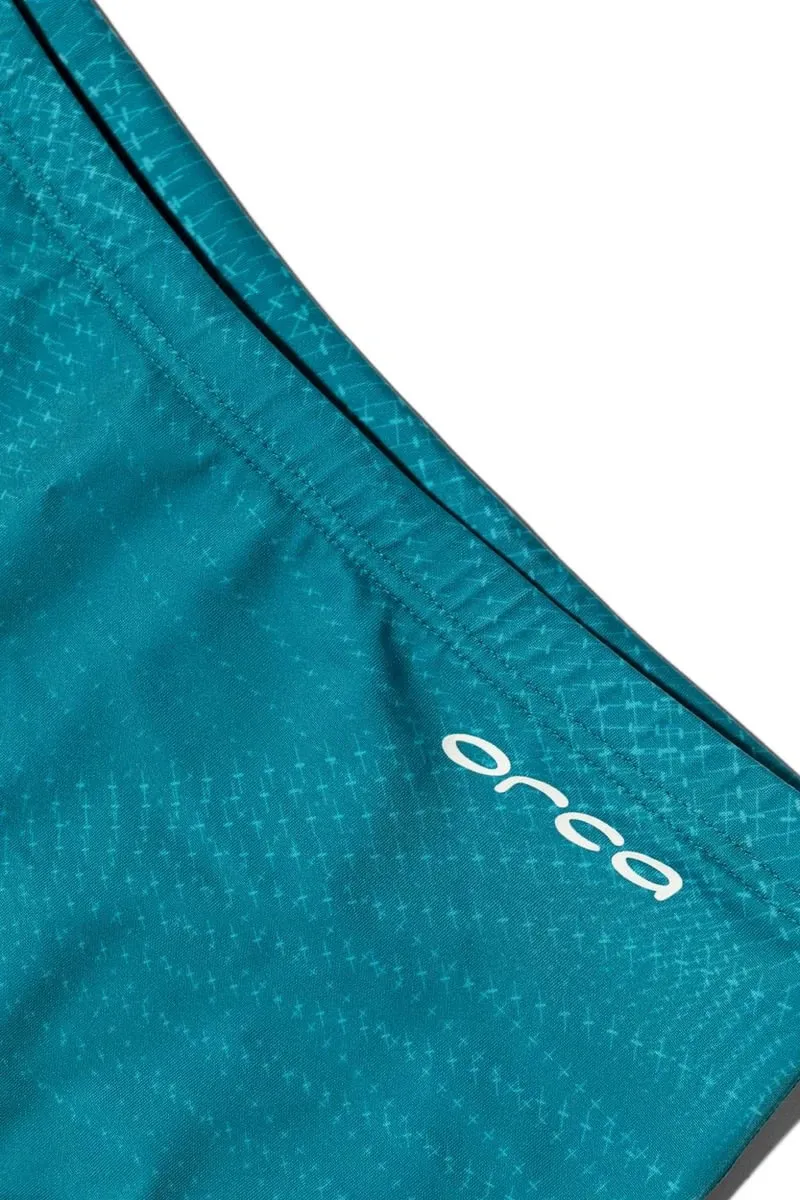 Orca Men's Core Square Leg Swimsuit Green Print-3