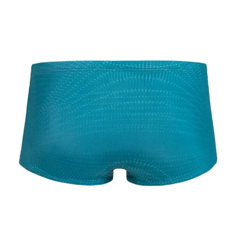 Orca Men's Core Square Leg Swimsuit Green Print-1