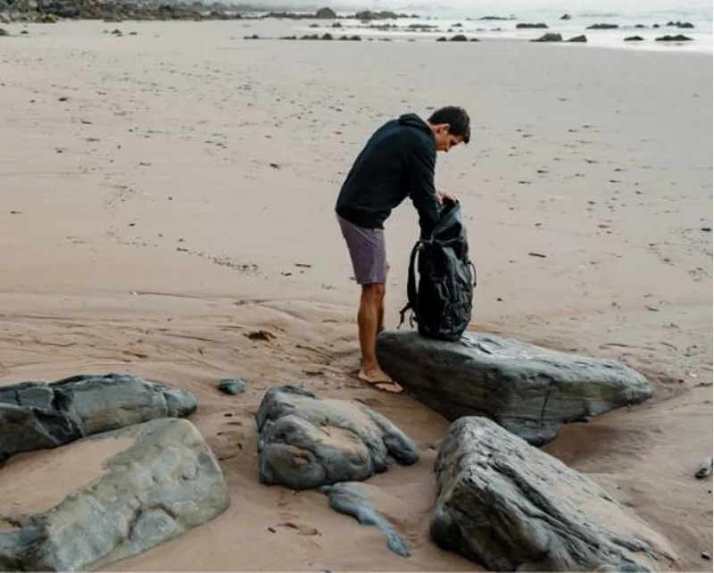 Orca Waterproof Backpack Black-4