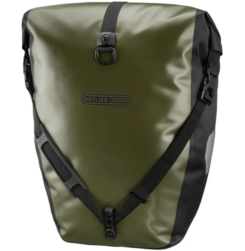 Ortlieb Back-Roller Classic Pannier Bag Pair 40L Olive/Black-1