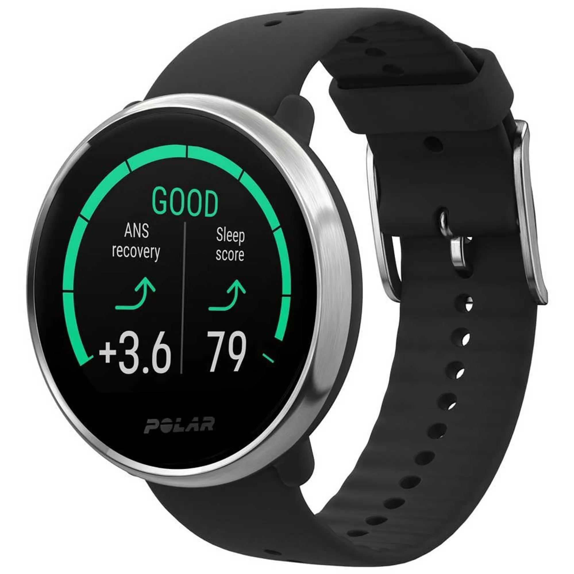 Polar Ignite Black/Silver Small