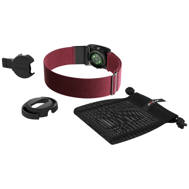 Polar Verity Sense Optical Heart Rate Sensor Dark Red M-XXL-9