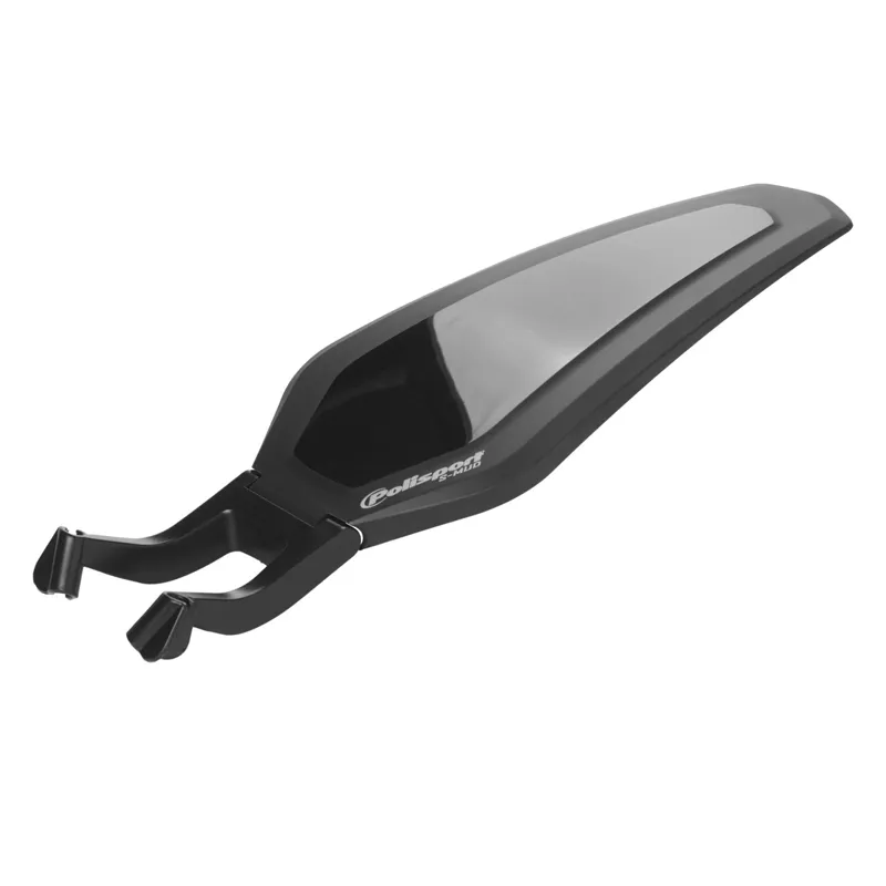 Polisport S-Mud MTB Rear Mudguard Black-1
