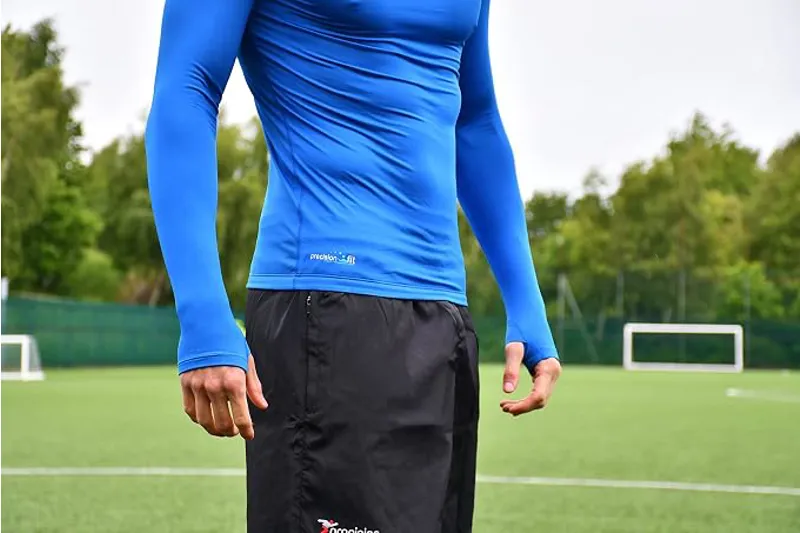 Precision Training Men's Essential BaseLayer LS Top Royal-3