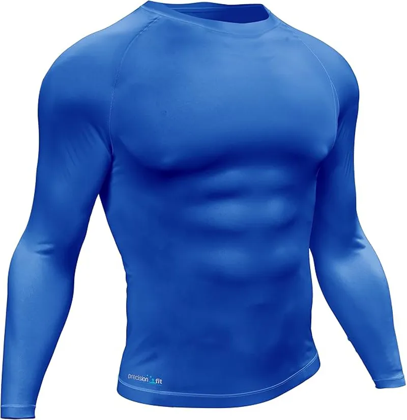Precision Training Men's Essential BaseLayer LS Top Royal