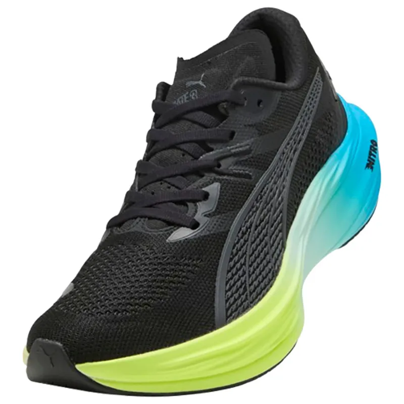 Puma Men's Deviate Nitro 3 Black/Speed Blue-3