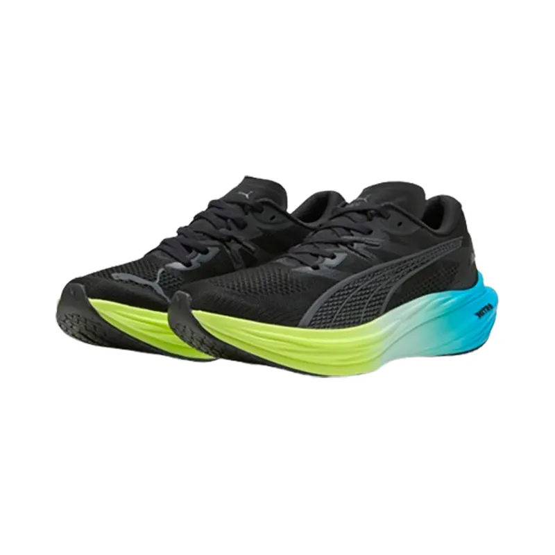Puma Men's Deviate Nitro 3 Black/Speed Blue-2