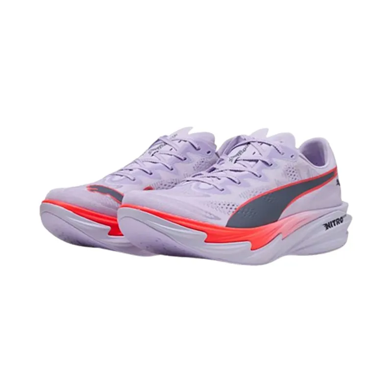 Puma Men's Deviate NITRO Elite 4 Light Lavender/Ultra Red/Inky Depths-2