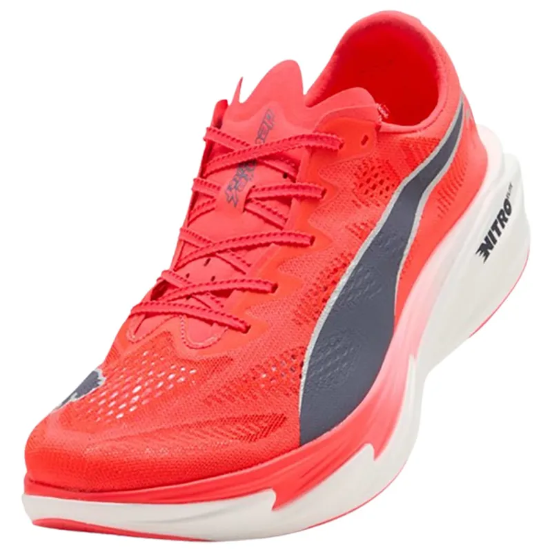 Puma Men's Deviate NITRO Elite 4 Ultra Red/Inky Depths/PUMA White-3