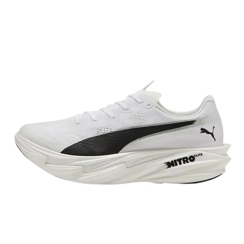 Puma Men's Deviate NITRO Elite 4 White/Black-1