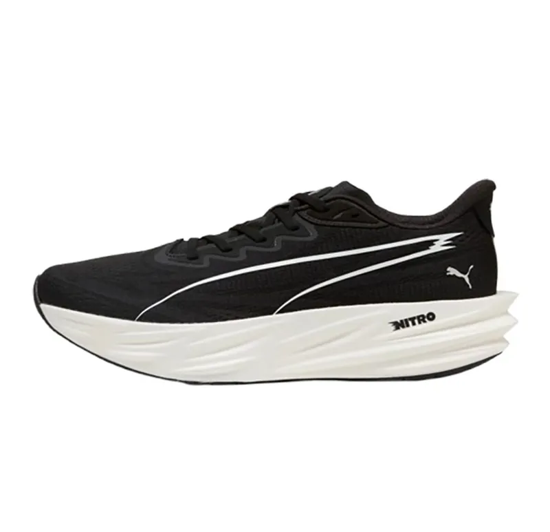 Puma Men's Deviate Pure NITRO Black/White-1