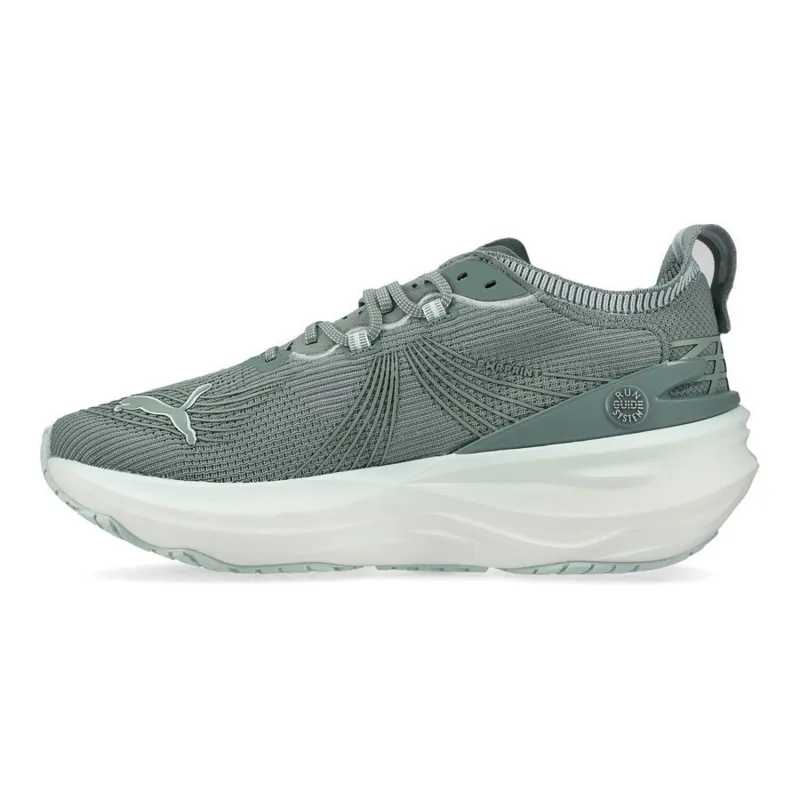 Puma Men's ForeverRun NITRO 2 Green Moon/Peaceful Blue-1