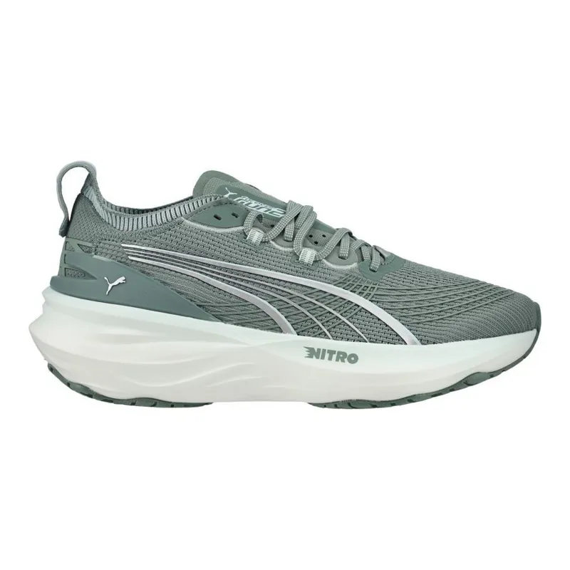 Puma Men's ForeverRun NITRO 2 Green Moon/Peaceful Blue