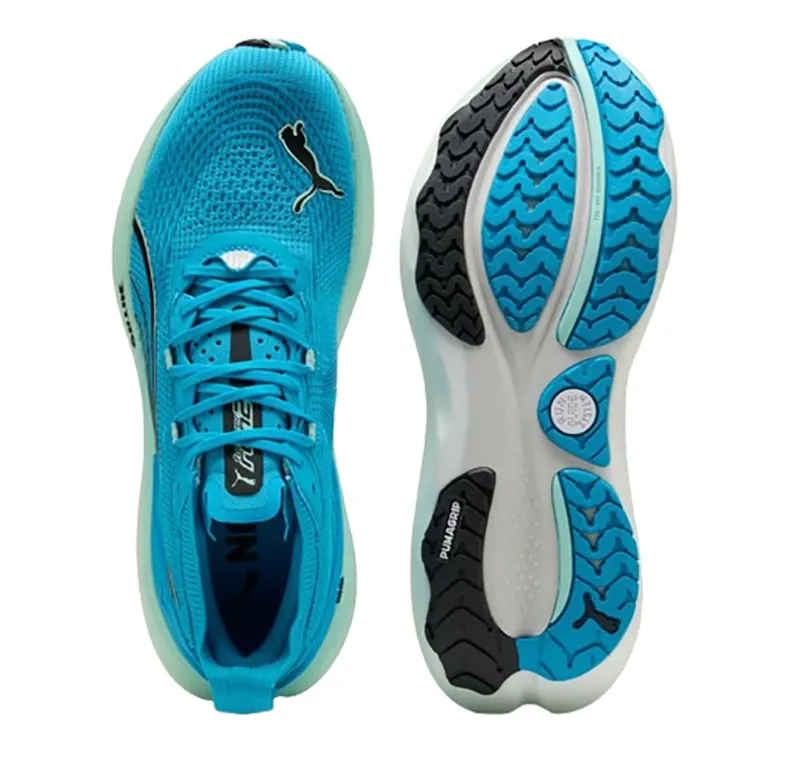 Puma Men's ForeverRun NITRO 2 Speed Blue/Mint Melt-5