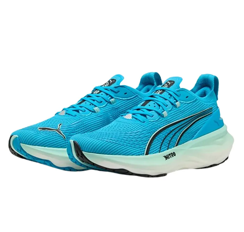 Puma Men's ForeverRun NITRO 2 Speed Blue/Mint Melt-2