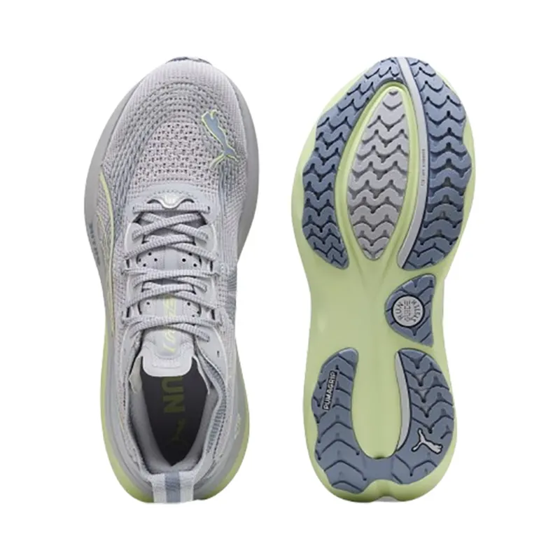 Puma Men's ForeverRun NITRO 2 Vibrant Silver/Apple Spritz-5