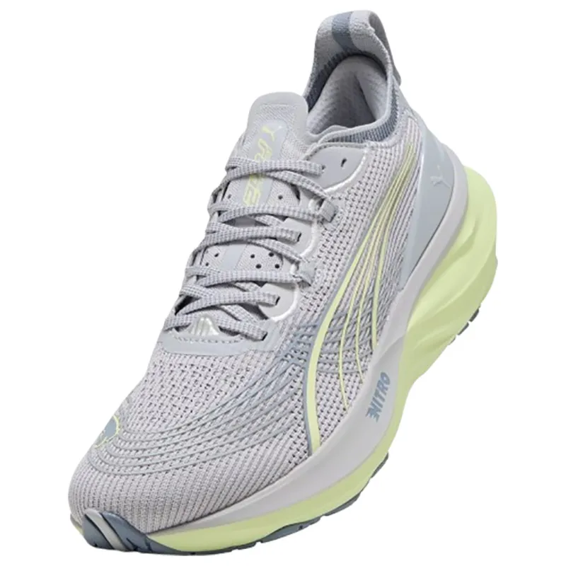 Puma Men's ForeverRun NITRO 2 Vibrant Silver/Apple Spritz-3