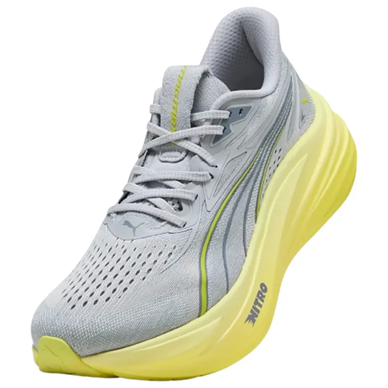 Puma Men's MagMax NITRO 2 Vibrant Silver/Lux Lime-3